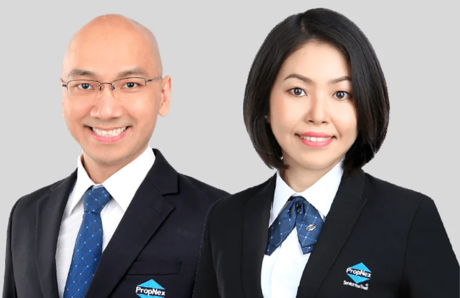 Kia and Catherine, PropNex Realty Pte Ltd real estate advisors