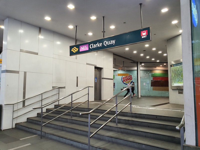 Clarke Quay MRT Station Near Canninghill Square Condo Integrated Mixed Development at River Valley Clarke Quay by CDL and CapitaLand