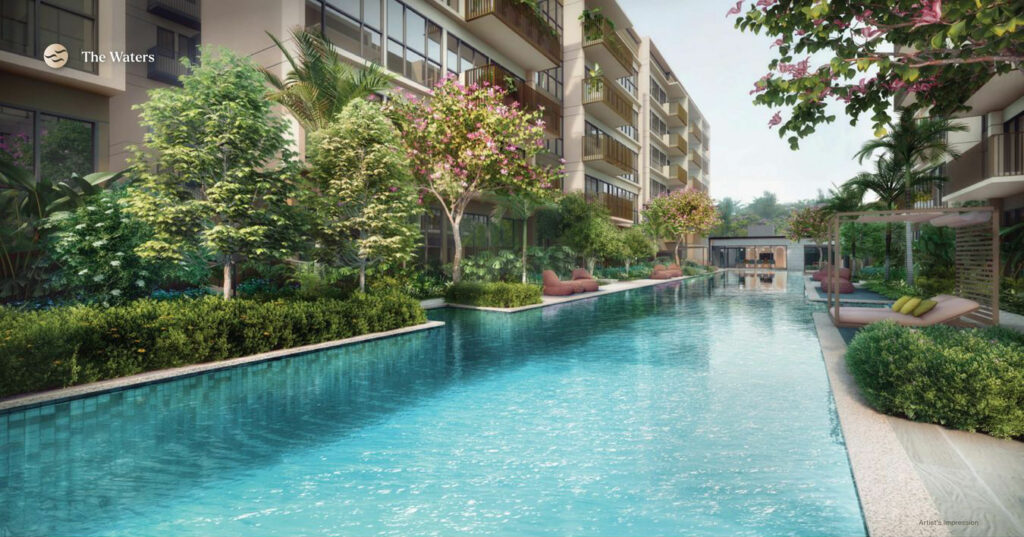 The Watergardens Condo 50M Lap Pool