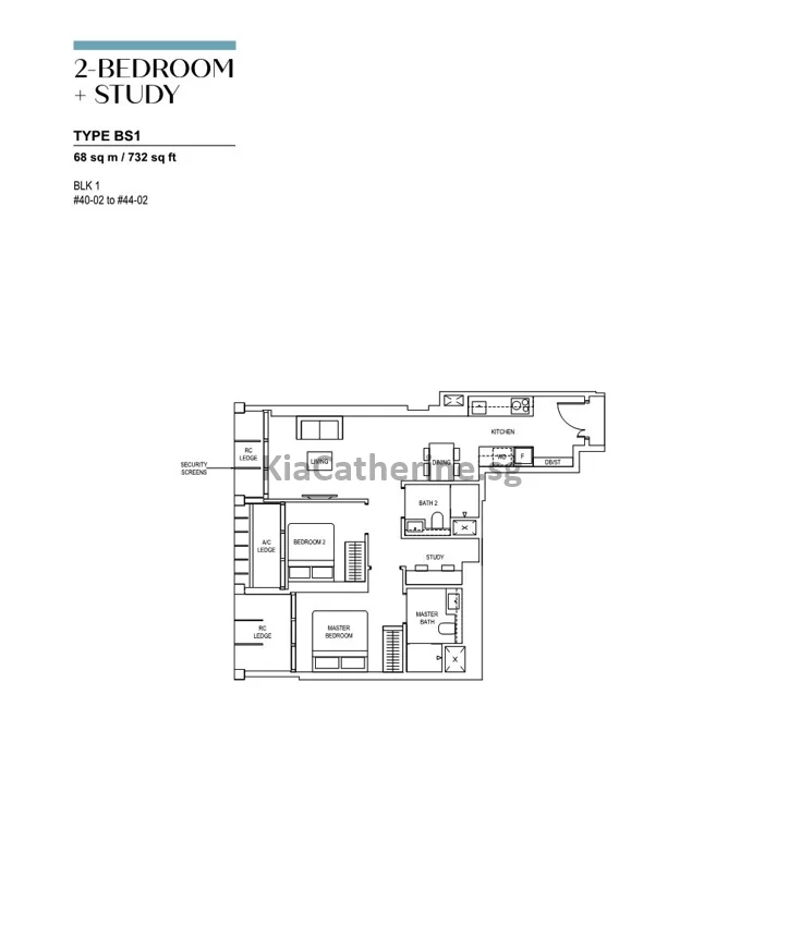 2-Bedroom-Study-Type-BS1-Canninghill-Piers-floor-plans-1