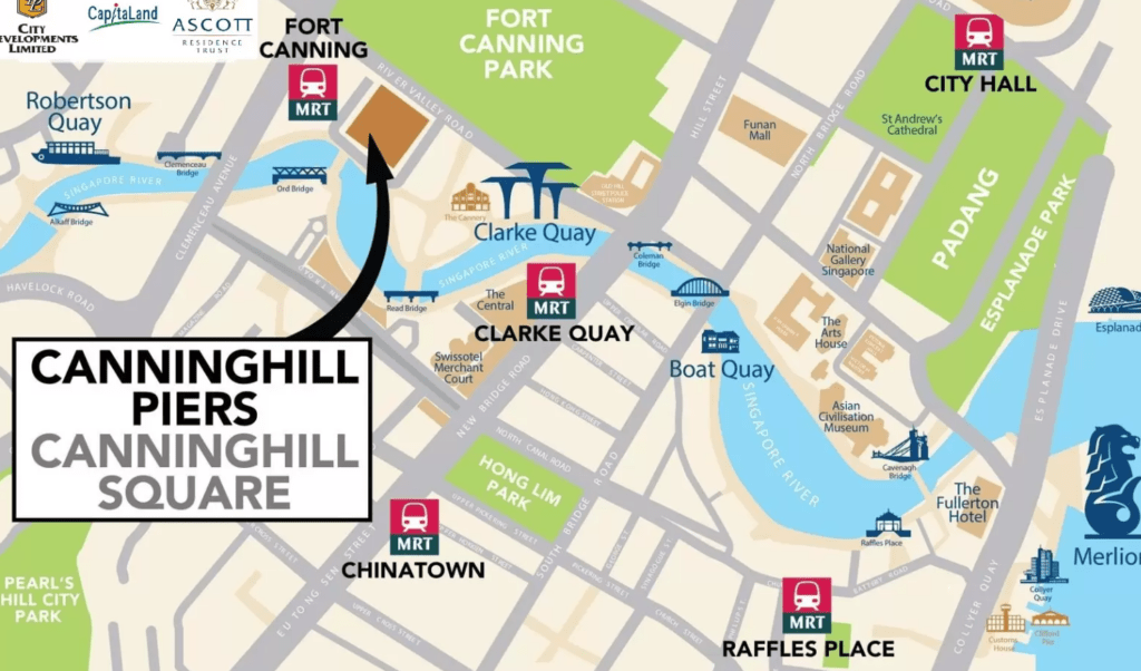 Canninghill Piers Location