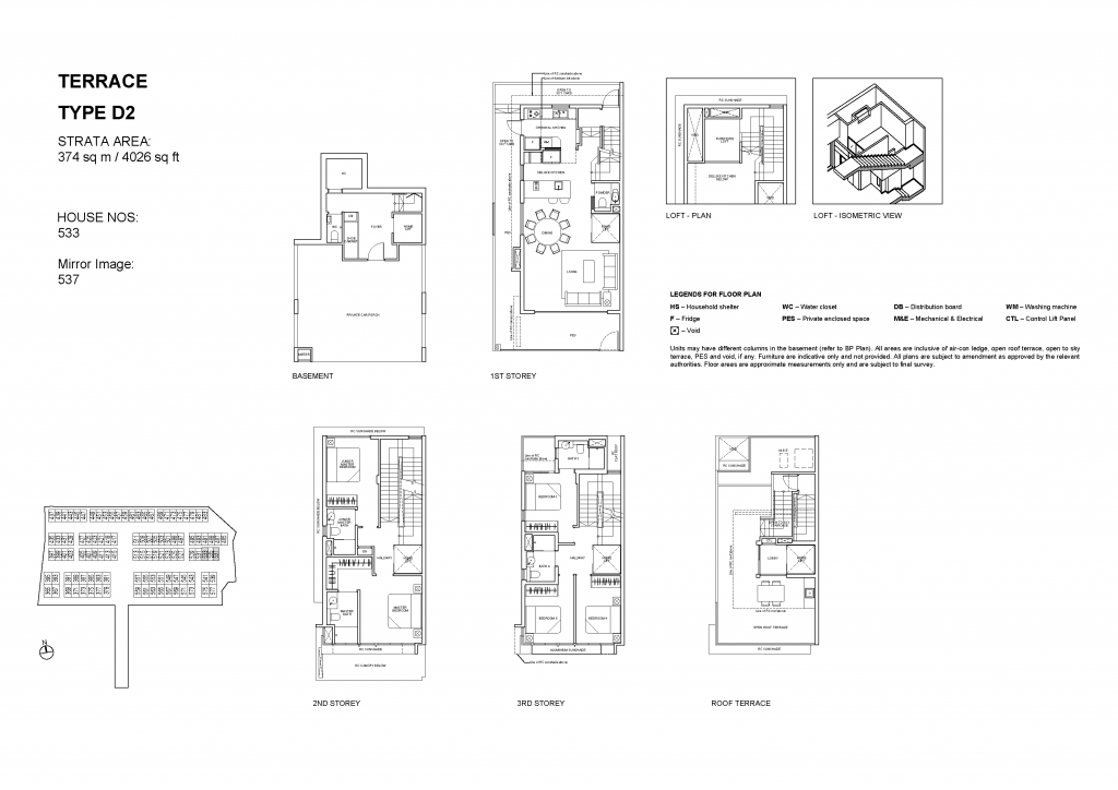 Belgravia Ace Floor Plans Terrace Type D2 1024x724 1