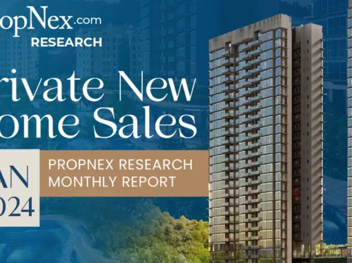 PropNex New Home Sales Monthly Report for January 2024